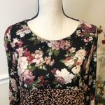 Umgee Mixed Print Patchwork Boho Dress S Photo 3