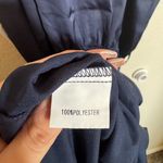 Petal and Pup Petal &‎ Pup Seychelle Asymmetric Tiered Satin Dress size 10 NWT Navy Photo 9