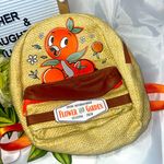 Disney  Parks WDW 2020 EPCOT Flower & Garden Festival Orange Bird Backpack Photo 0