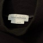 Lovers + Friends  Black Knit Kacy Mini Dress Size XL Photo 3