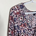 American Eagle  boho floral print tassel romper size S Photo 4