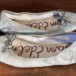 Sam Edelman Ballet Flats Green light camouflage with Bow 6m leather Photo 0