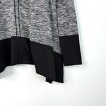 Max Studio  Gray and Black Long Sleeve Tunic Top Photo 2