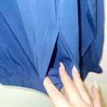 Blair  women’s blue floral embroidered 100% polyester windbreaker full zip jacket Photo 5