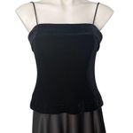 Nightway NWT, Vintage Night Way Collections Black Maxi Gown, Sz 4 Photo 6