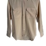 Equipment  Signature Slim Fit Cream Peach Silk Button Up Shirt Size XXS Photo 6