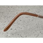 Indie GRETA COGNAC SHINY BROWN EYEGLASSES GLASSES METAL FRAMES ONLY 51 Photo 9