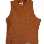 Uniqlo  Ribbed Sleeveless Mockneck Crop Top Photo 0