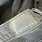American Eagle Outfitters Distressed Black Baggy Jeans Size 0 Photo 4