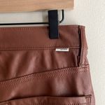 MOTHER The Mid Rise Dazzler Ankle Pants Wax on Wax Off Friar Brown Size 27 Photo 8