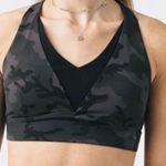 Zyia Forest Camo Mesh Adjustable Sports Bra. Size XSmall. EUC. Photo 0