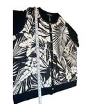 Ralph Lauren Lauren  2X Silk Cashmere Cardigan Sweater Black White Floral NWT Photo 8