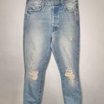 NWOT Mother Superior The Super Stunner Ankle Say Amen Again Jeans Size 26 Blue Photo 5