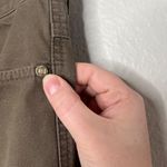 Escada Womens Brown Pleated Straight Leg Pants Size 40 (US 8 Photo 7