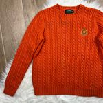 Ralph Lauren Lauren  orange cable knit sweater Photo 0