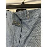 Talbots Women’s Capri SZ 12P Hampshire Style Hook Eye Pockets Blue/Cream Photo 6