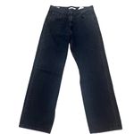 Levi Strauss & CO. Levi's Women's Loose Straight Jeans Black Denim W27 L30 Standard 5-Pocket Design Photo 1