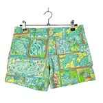 Lilly Pulitzer Callahan Just Add Lemon Patchwork Shorts 0 Photo 3