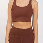 Girlfriend Collective NWT  Paloma Racerback Sports‎ Bra - MSRP $38 Photo 0