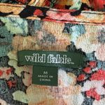 Wild Fable  Floral Long Sleeve Dress - Black and Orange Photo 10