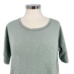 Barefoot Dreams Malibu Collection Slub Jersey Tee Waterfall Size Medium NWT Photo 1