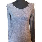 Athleta Grey Speed light Heather Top Photo 0