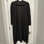 See You Monday  women’s open front long light Gray cardigan size small Photo 10