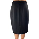 Worthington Women's Black High Waisted Zipper Knee Length Pencil Skirt Size 6P Photo 2