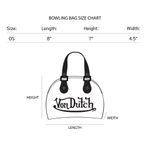 Von Dutch | Rose Metallic Gold Mini Bowling Bag Photo 6