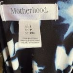 Motherhood ‎ Womens Dress Size Small Blue White Wrap Ruched Maternity Floral Photo 7