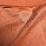 Athleta Willow V Neck Sweatshirt Peach Coral Size L Long Sleeve Pullover Photo 2