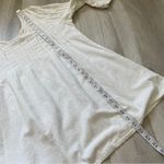 Soft Surroundings Textured Lightweight Long Sleeve Tunic White (Large) Photo 5