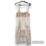 TwoTwinStyle medium white summer lace dress boho sexy padded adjustable garter Photo 13