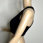 Gaiam Black Criss Cross Athletic Sports Bra Photo 1