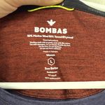 Bombas  Merino Wool Tencel Blend Long Sleeve Shirt Dark Blue Large Photo 2