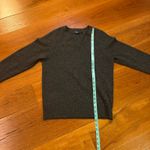 J.Crew  100% Lambswool Sweater Dark Grey Women’s Crewneck Photo 4