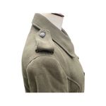 Banana Republic  Womens Coat Sz‎ S Army Green Military Style Jacket Photo 2
