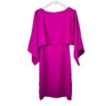 Trina Turk NWT Pink Shalee Boatneck Overlay Sheath Dress Size 2 Flowy Photo 2