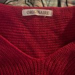 Originaire Boutique Pink Oversized Sweater Size L Photo 1