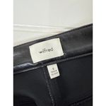 Wilfred Aritzia Melina Black High Rise Straight Leg Vegan Leather Pants Size 0 Photo 6