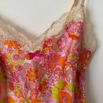 Victoria's Secret  Slip Dress Nightgown Neon Mini Floral XS Photo 2