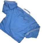 Holloway  activewear blue lined windbreaker jacket / coat with white trim XL Photo 1