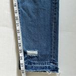 American Eagle  tomgirl jeans size 2 distressed patch Photo 15