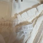 Revolve MORE TO COME Mora Maxi Skirt Set in White Photo 6