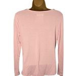 Mudd Long Sleeve Tee Muted Light Pink Small Photo 1