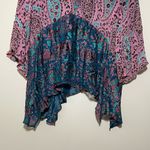 Anthropologie Valo Velvet Burnout Paisley Blouse Photo 2