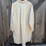 Universal Standard NWT Chill Stretch Cotton Twill Bone White Shirtdress Size 18 Photo 11