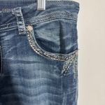 Grace in LA Jeans Women 31 Blue Bling Bootcut Med Photo 6