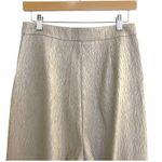 Cloud Ten Textured Wide Leg Pants Beige Gold Women's Size Medium Photo 3