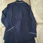 Soma WOVEN Long-Sleeve Notch Collar Top and Pants Set. MSRP $138 Photo 10